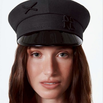 Ruslan Baginskiy RB字滑帽簷亞麻軍帽 - L