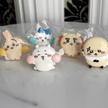【臺灣出貨】萬代正版散貨chiikawa吉伊卡哇可立便籤夾子小八烏薩奇獺獅獅撒