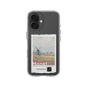 iPhone 16 Clear Case（相機按鈕） 透明 - Van Gogh Museum - 荷蘭的鬱金香田