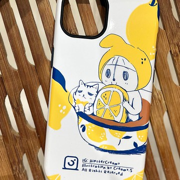 Hipster Creamy - 檸檬茶 - 防撞手機殼