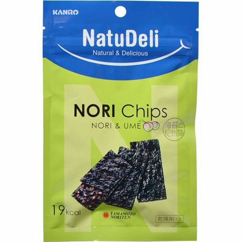 Natudeli ノリチップスウメ 5 8g 6袋 通販 Lineポイント最大0 5 Get Lineショッピング