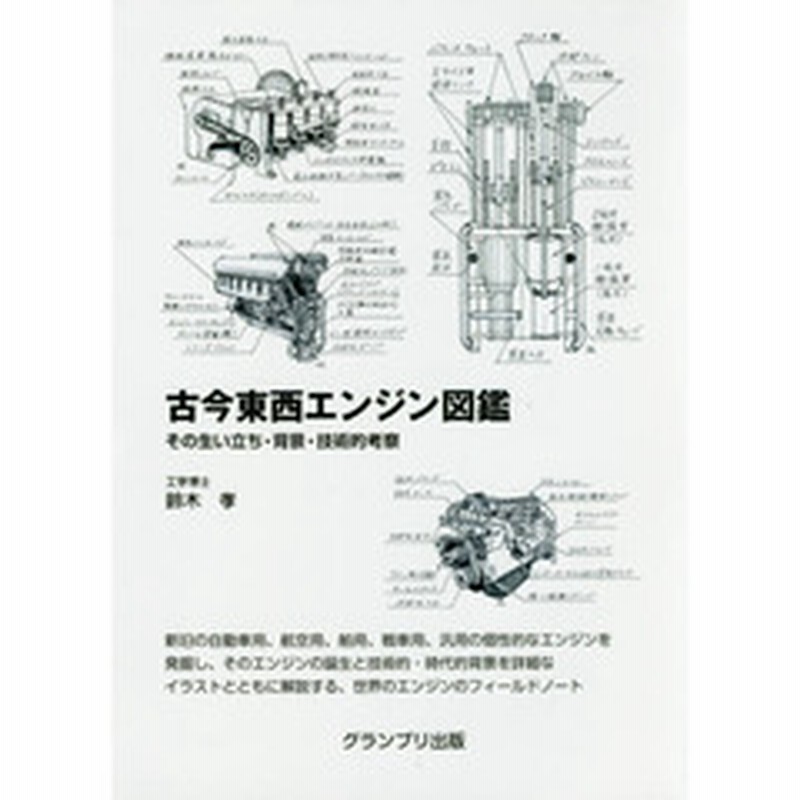 古今東西エンジン図鑑 その生い立ち 背景 技術的考察 通販 Lineポイント最大2 0 Get Lineショッピング