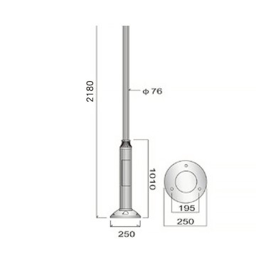路燈燈桿 K06-81-26895