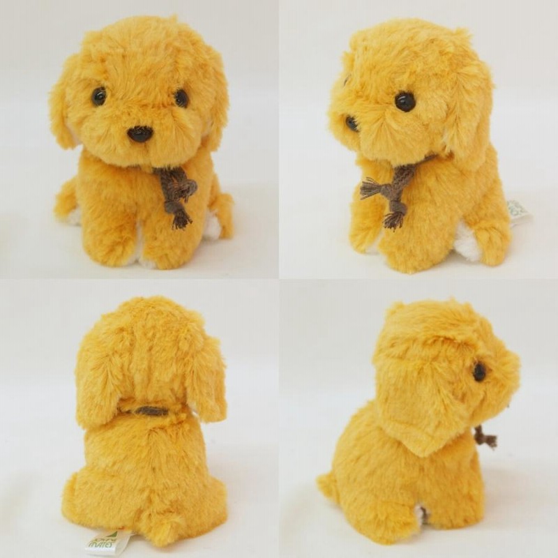 最も完璧な 犬のぬいぐるみプチお座りドッグ《ゴールデンレトリバー ぬいぐるみ