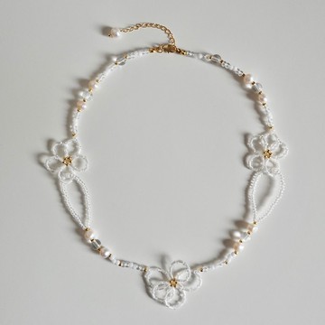 Lily Valley 繁花盛開 | 手工串珠項鍊