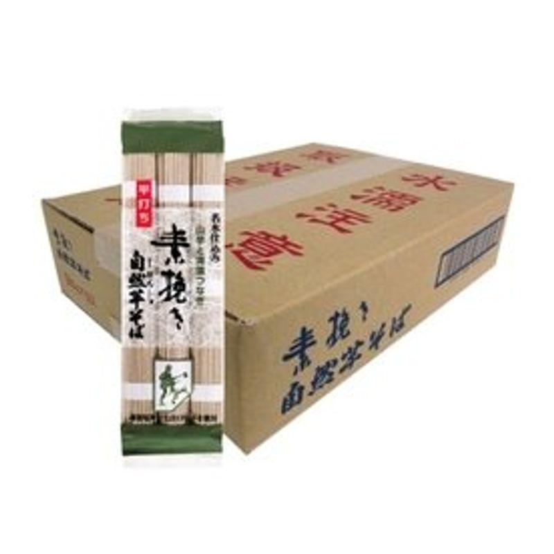 乾物屋の極上乾麺 自然芋素挽きそば 300ｇ（100ｇ×3束）×12袋