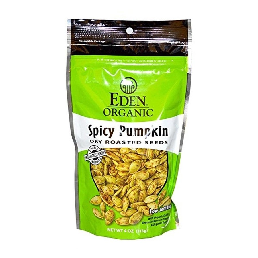 スパイシーな焙煎カボチャ（低塩分）113g　Spicy Pumpkin Dry Roasted Seeds Low Sodium -- oz