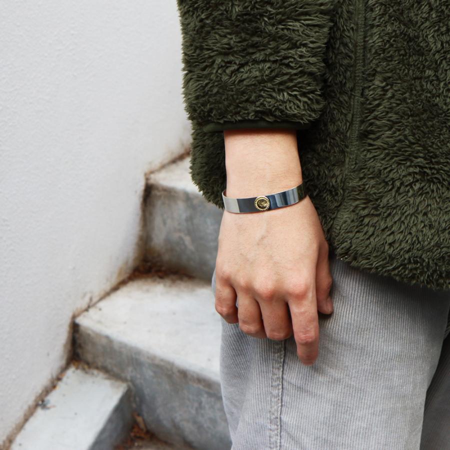 TADY&KING SV925 K18 平打ちバングルGPイーグル 平打ち M TADY&KING平打ちバングルGPイーグル Bracelet TADY＆KING ONLINE
