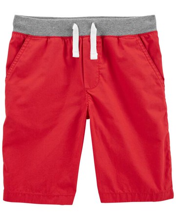 Kid Pull-On Cotton Shorts