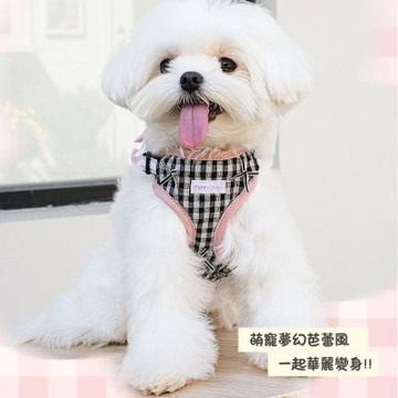 【Tuffhound】法式浪漫胸背 S款 TF018S 狗胸背帶 貓胸背帶 寵物胸背帶 蝴蝶結 貓外出 輕便 舒適 安全 服飾