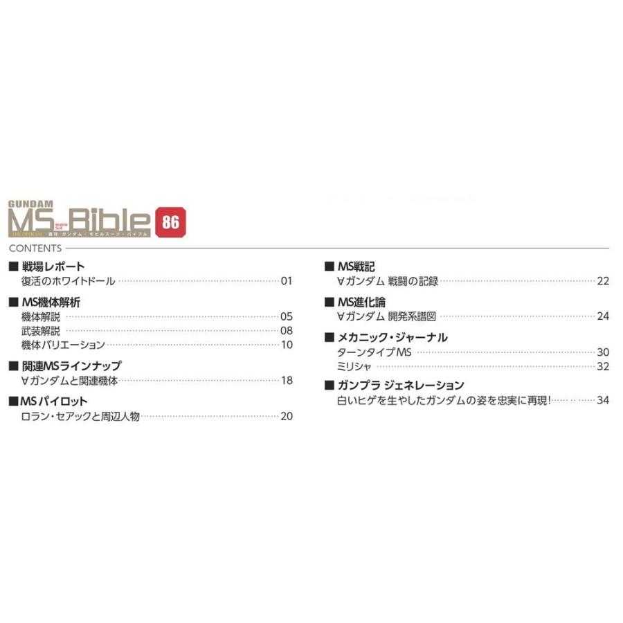 ガンダムモビルスーツバイブル 第86号 デアゴスティーニ