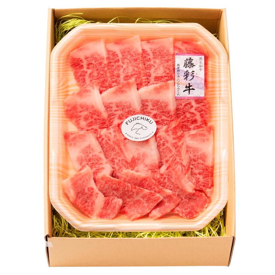 フジチク 藤彩牛 バラ(カルビ) 焼肉用 500g 牛肉 和牛 カルビ