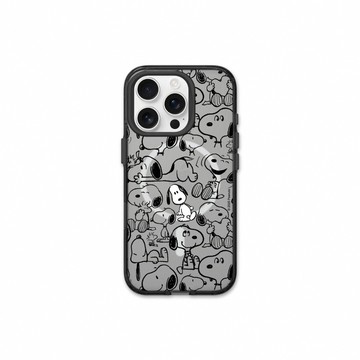 RHINOSHIELD iPhone 17e/16e 共用 JellyTint MagSafe兼容 磁吸透明防摔手機殼｜Snoopy史努比-找我嗎？