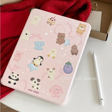 卡通 保護套 保護殼 適用 iPad  Pro Air6 5 4 Pro 13寸 air 13 10代 7 8 9代