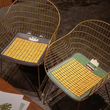 夏季涼席竹席沙發麻將坐墊辦公室椅子椅墊學生屁墊凳子餐椅薄坐墊