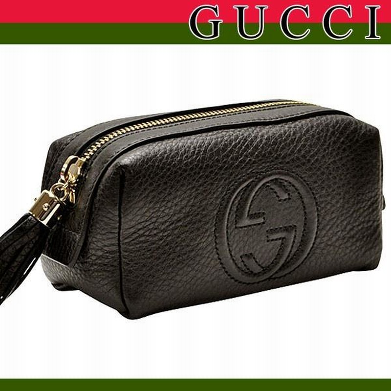 グッチ GUCCI ポーチ コスメポーチ SOHO ソーホー 308634 アウトレット ...