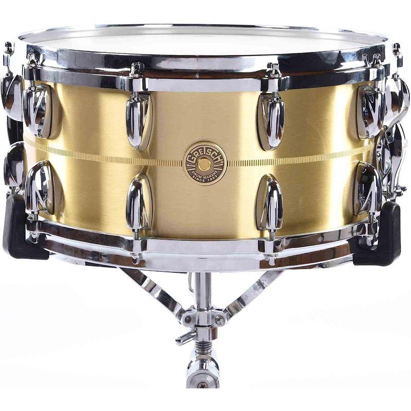 ドラムセット・スネアドラム Gretsch Drums グレッチドラムス スネアドラム USA Custom Metal Shell 6.5x14インチ Bell Br