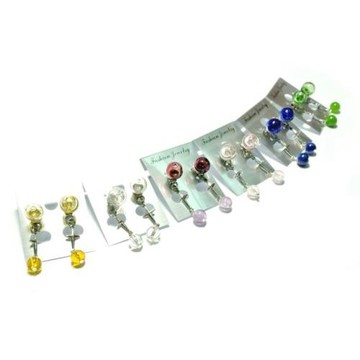 AK~香氛珠寶－北極星兩用香氛耳環/天然石飾品/香氛精油飾品