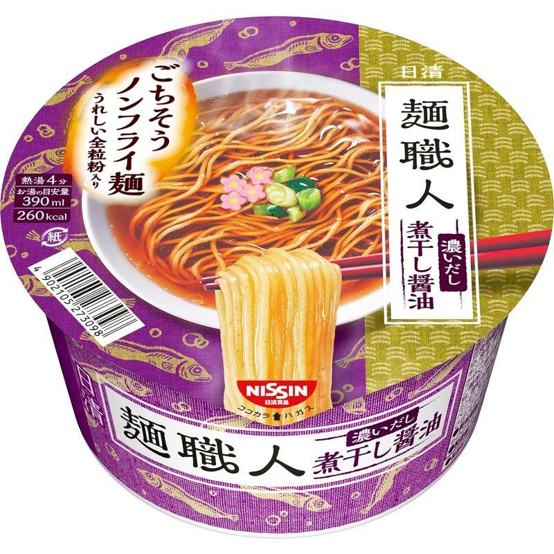 日清食品 日清麺職人 濃いだし 煮干し醤油 87g ×12個