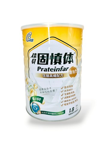 【超取限2罐】佳貝固慎体恆膳高纖配方 鉻100 1800g 佳貝固 固慎體 鉻有力 成人奶粉 營養補充 奶粉