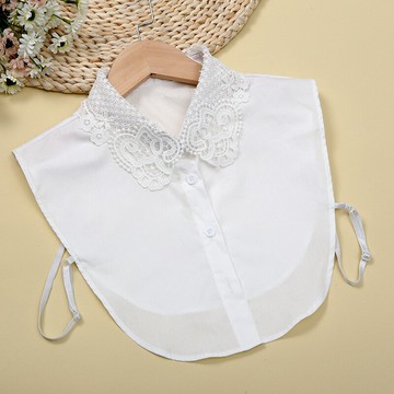 【巴黎精品】現貨+預購 假領子襯衫領片(鏤空刺繡白領內搭女裝配件3色a1gg75)