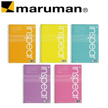 日本 maruman  N279 繽紛A5 筆記本 (顏色隨機出貨) /5本【APP滿額下單10%點數(單一帳號最高1000點)】9/30止