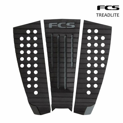 ★FCS,エフシーエス/デッキパット,デッキパッチ/22-23/JULIAN WILSON TREAD-LITE/3ピース/BLACK/CHARCOAL/ATHLETE SERIES/軽量化/日本正規代理店品/サーフィン