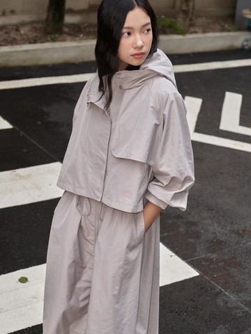 Memory Hooded Jumper Dress Set (AQ1EX260)
