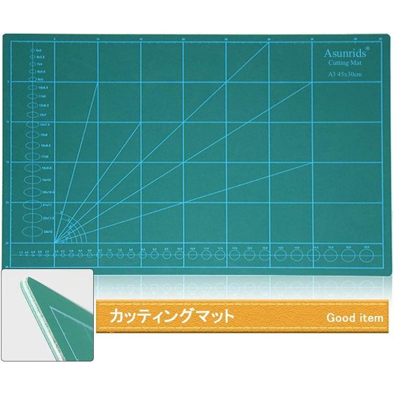 Smilerain 工作マットカッターマット A3 カッティングマット 5層シート