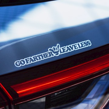 Leave Less 探索貼/車貼 SunBrother孫氏兄弟 3M 反光貼紙 防水貼紙 車貼貼紙