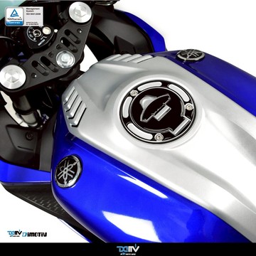 【柏霖】Dimotiv YAMAHA  YZF-R15 V3.0  18-21  油箱蓋貼(黑) DMV