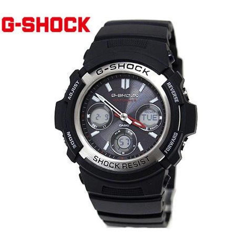 CASIO G-SHOCK AWG-M100-1AJF カシオ 腕時計 ブラック 電波ソーラー