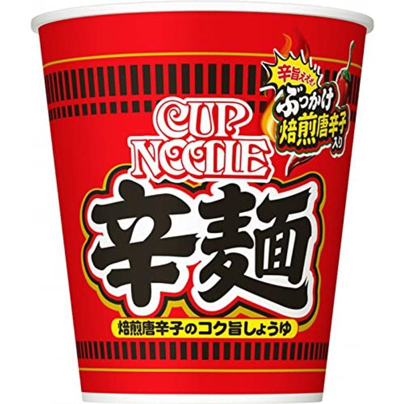 日清食品 カップヌードル 辛麺 ぶっかけ焙煎唐辛子 82g ×20個