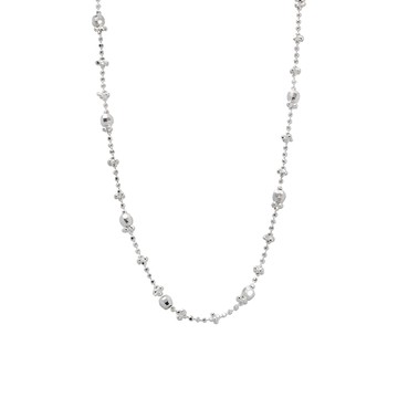 [預購] [純銀] 映影紋理鎖骨鍊 / Textured Necklace