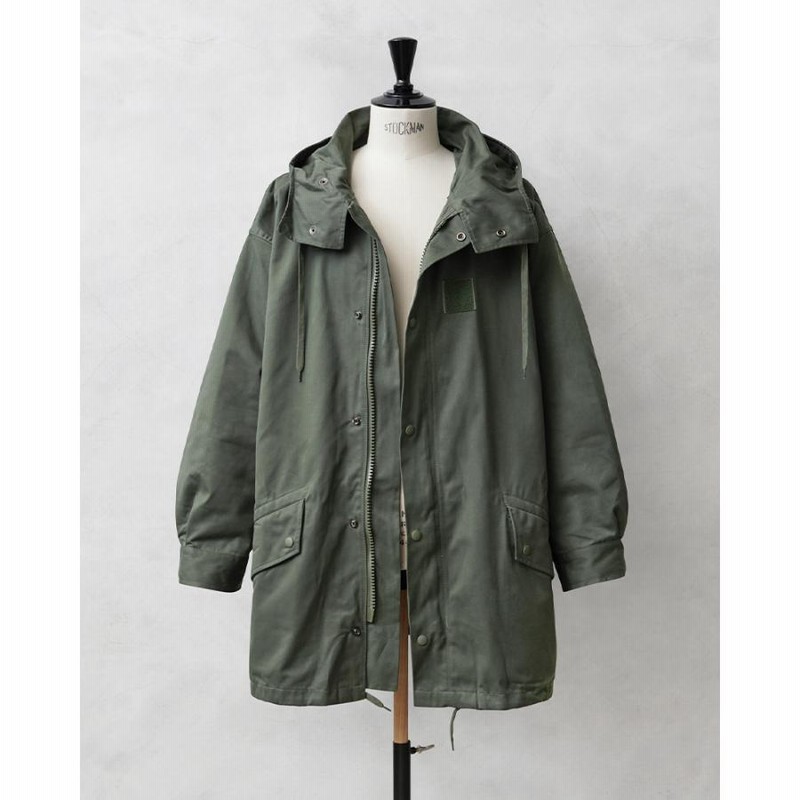 【デットストック】フランス軍 F-1 HBT パーカーコート サイズ96C 実物 新品 フランス軍 F-1 HBT パーカーコート ライナー付き