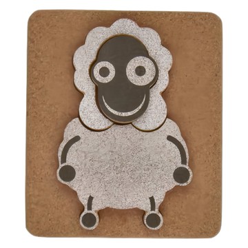 elou 軟木塞教學玩具，18個月以上適用  綿羊  1盒