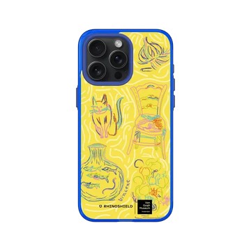 iPhone 15 Pro Max JellyTint 激光藍 - Van Gogh Museum - 現代素描 - 圖案