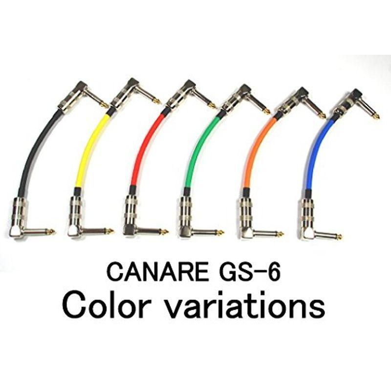 カナレ CANARE GS-6 パッチケーブル 30cm L-S型 橙