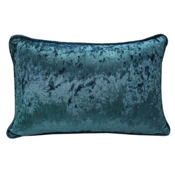 J&N 晶亮閃絨抱枕 2入  45 x 30cm  藍色