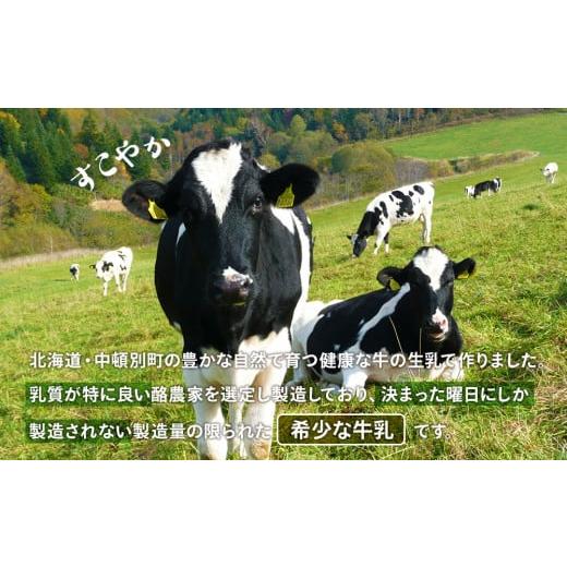 ふるさと納税 北海道 中頓別町 《金曜日発送》なかとん牛乳 200ml×4本