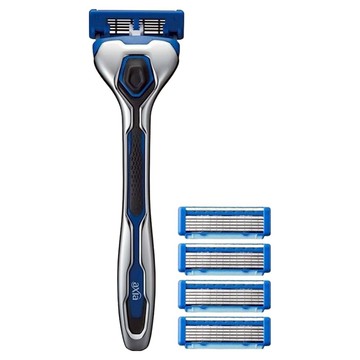 axia 潤滑刮鬍刀5刀刃 AX-1SE4 含替換刀片  1組