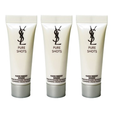 YSL 聖羅蘭 極效活萃淨透潔顏慕斯 10ml 旅行小樣 X3入組