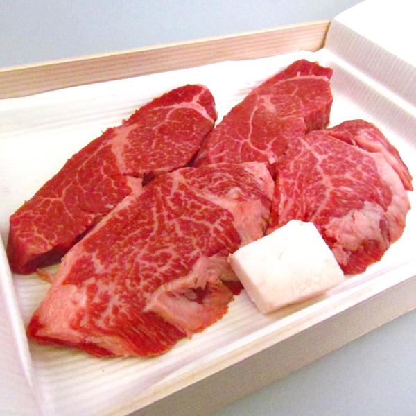 松阪牛 ヒレステーキ（  4枚入り）計 480ｇ    ギフト ヒレ肉 三重 ステーキ 枚 牛肉 ブランド 牛肉