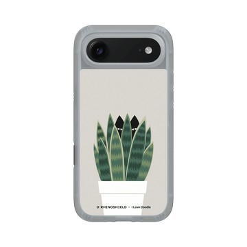 iPhone Air AirX 流變灰 - ilovedoodle (Lim Heng Swee) - Cat and Plant - 貓迷藏