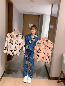 パジャマ ルームウェア 部屋着 上下セット 女性パジャマ 春秋 ディズニー パジャマ 前開き パジャマ 可愛い 通販 Lineポイント最大1 0 Get Lineショッピング