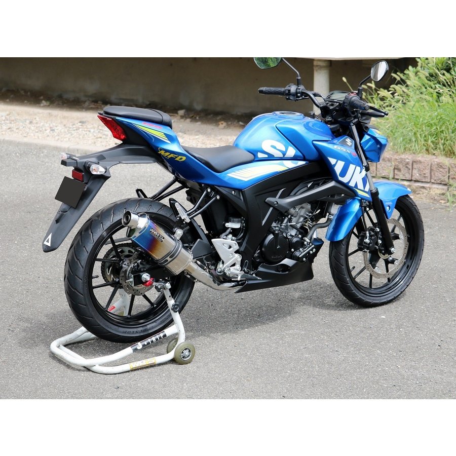 WR'S WR'S:ダブルアールズ チタンオーバル フルエキゾーストマフラー タイプ：焼き色 GSX-S125 GSX-S150 通販  LINEポイント最大0.5%GET | LINEショッピング