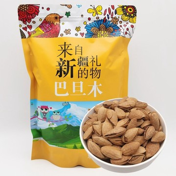 新疆特産 原味巴旦木手剝扁桃仁紙皮巴達木散裝巴坦木500g