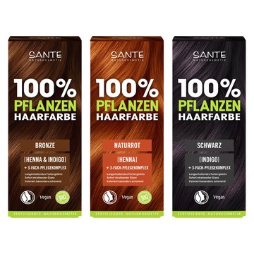 德國 Sante 沙達 天然植萃 染髮粉系列 100g 居家染髮 附發票現貨 ｜滿額領券最高現折$200⚡保養 美妝 品牌香氛 【心心哈德】