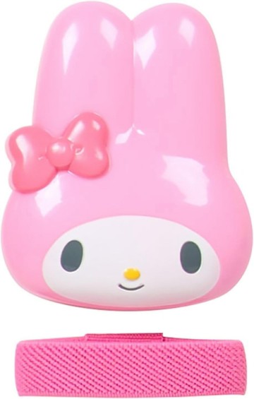 asdfkitty*三麗鷗 迷你商店 便當盒造型 飾品盒(大臉款-美樂蒂)-藥盒 收納盒 置物盒-日本正版商品