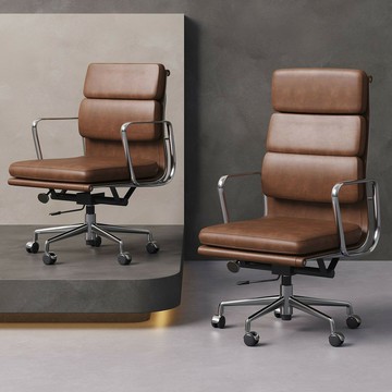 免運 可開票 快速出貨 盛林杰真皮人體工學椅辦公大班椅46cm寬可躺可調鋁合金腳旋控氣壓 DDD1111